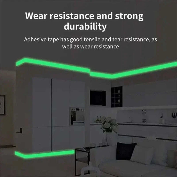 Self-Adhesive Luminous Safety Tape for Clear Night Visibility