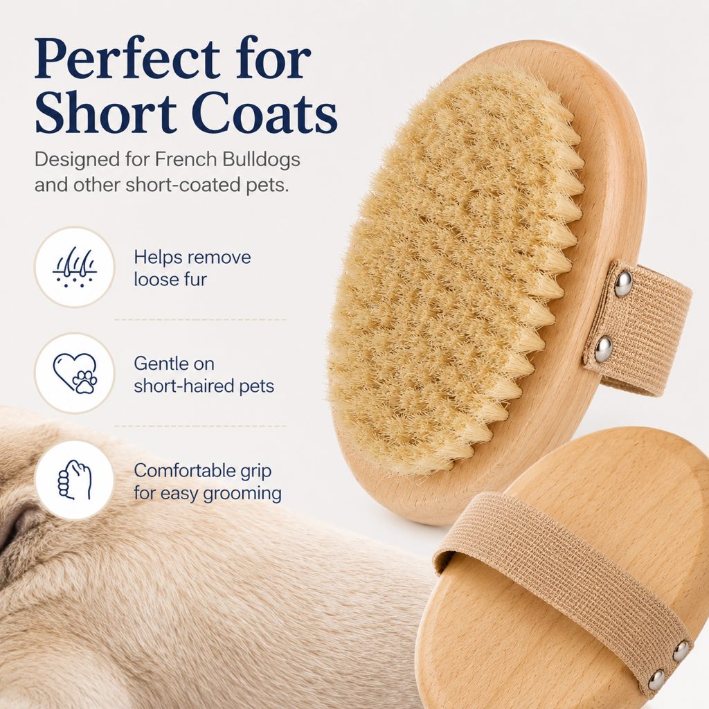 Frenchie Daily Grooming Kit for After-Walk & Between-Bath Care