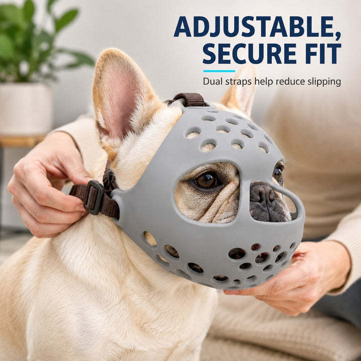 Short-Snout Dog Muzzle for French Bulldogs