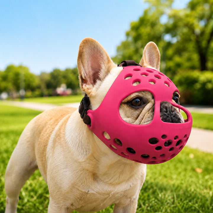 Short-Snout Dog Muzzle for French Bulldogs
