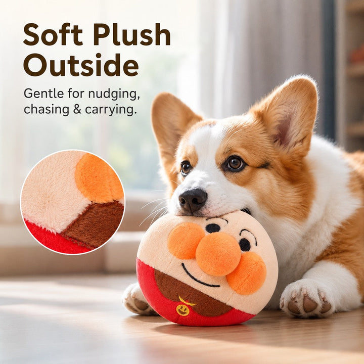 Interactive Electric Bouncing Plush Dog Toy for Indoor Chase Play & Bored Dogs