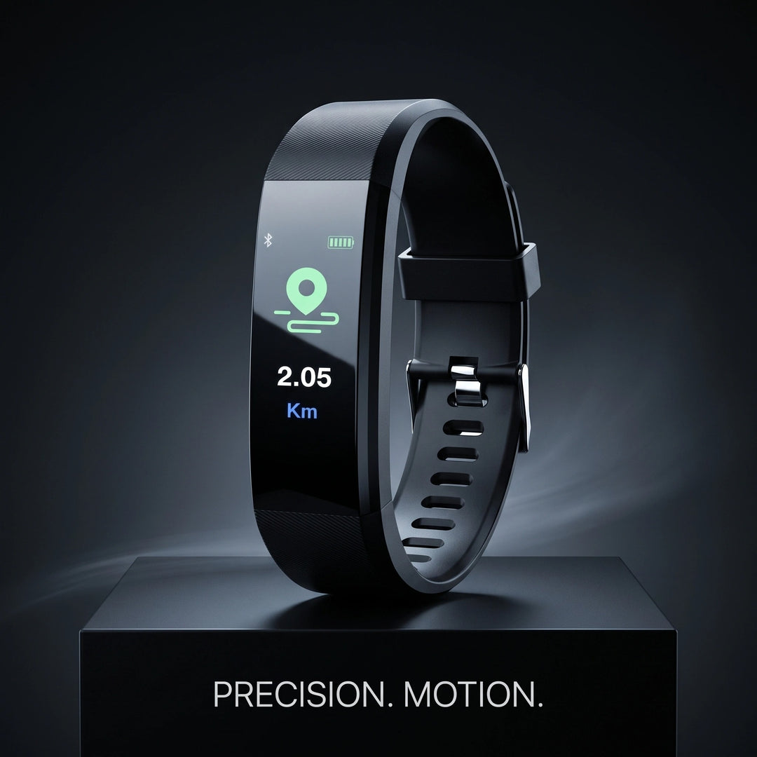 Smart Fitness Tracker with Heart Rate Monitor, Sleep Tracking and Notifications