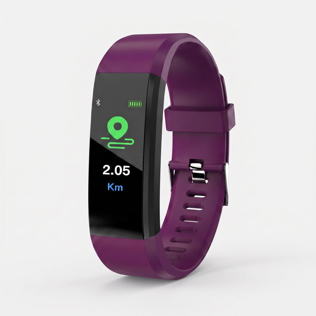 Smart Fitness Tracker with Heart Rate Monitor, Sleep Tracking and Notifications