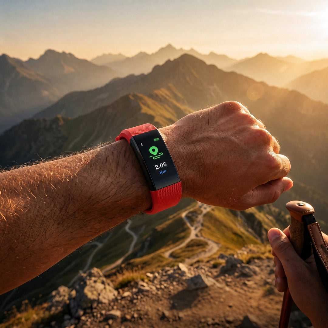 Smart Fitness Tracker with Heart Rate Monitor, Sleep Tracking and Notifications