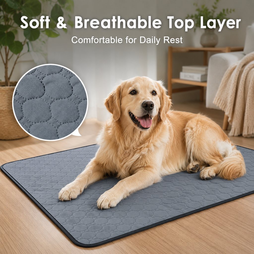 Reusable Washable Pet Pee Pad for Cats & Dogs