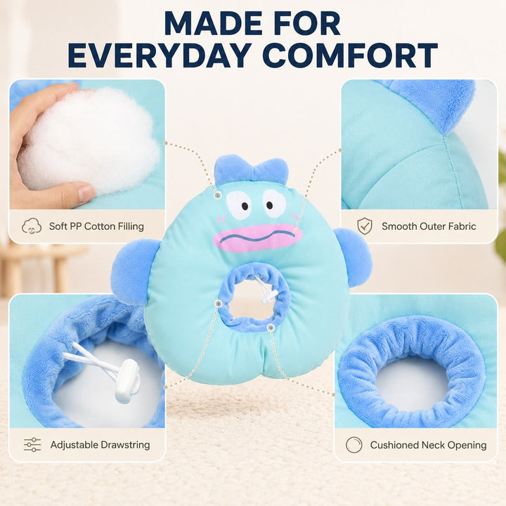 Soft Cat Recovery Collar for Eating & Sleeping | Adjustable Cone Alternative