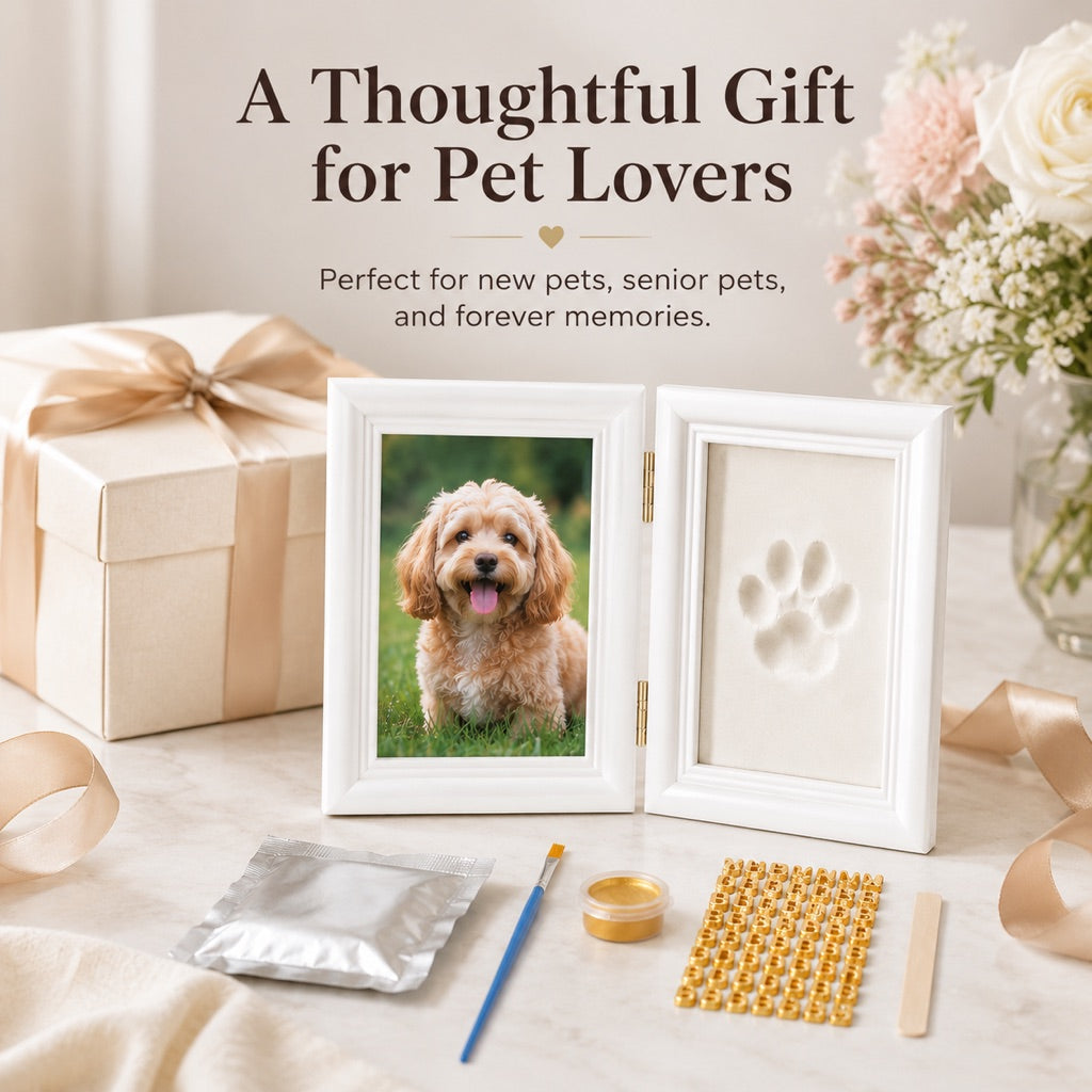 Pet Paw Print Frame Kit for Dogs & Cats