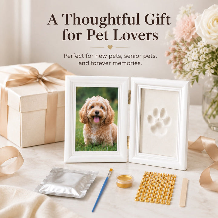 Pet Paw Print Frame Kit for Dogs & Cats