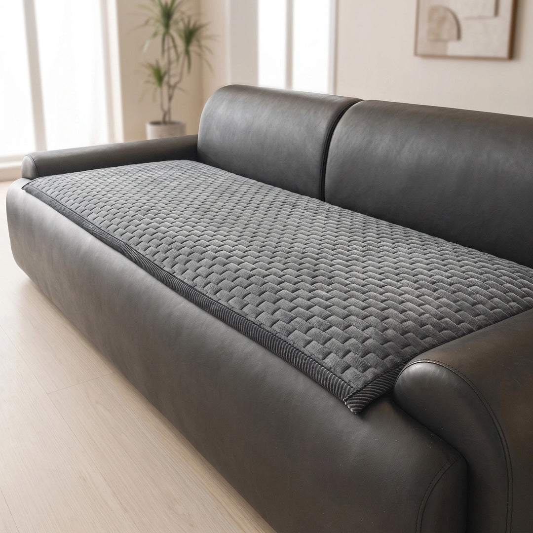 Soft Plush Non Slip Pet Sofa Cover with Scratch Resistant Furniture Protection