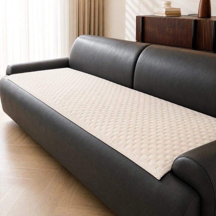 Soft Plush Non Slip Pet Sofa Cover with Scratch Resistant Furniture Protection