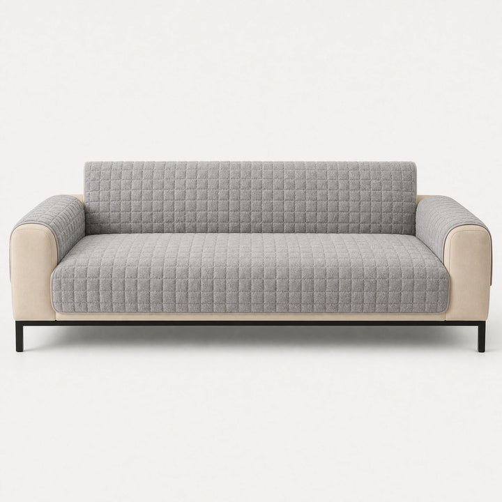 Soft Plush Sofa Protector Cover for Recliners Loveseats and Large Sofas