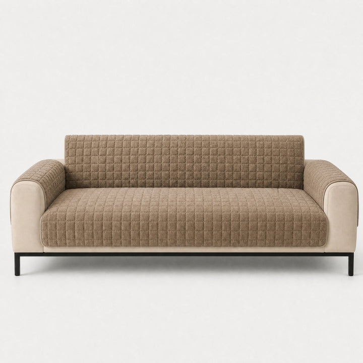 Soft Plush Sofa Protector Cover for Recliners Loveseats and Large Sofas