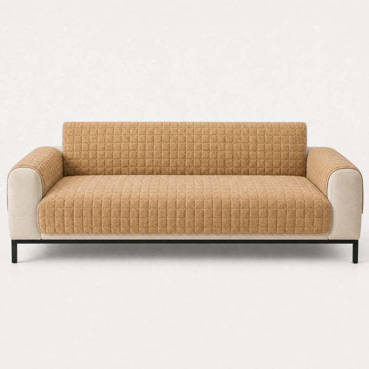 Soft Plush Sofa Protector Cover for Recliners Loveseats and Large Sofas