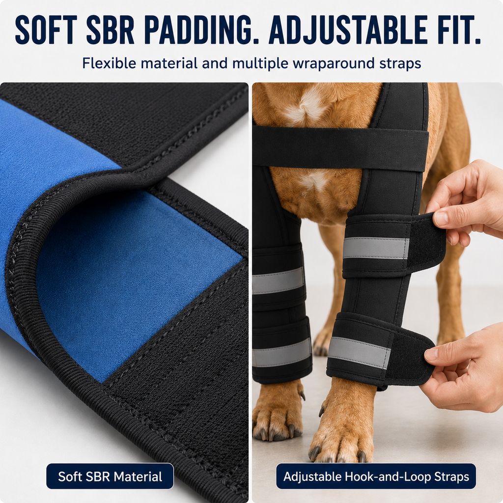 Dog Double Front Leg Support Brace for Unsteady Walking
