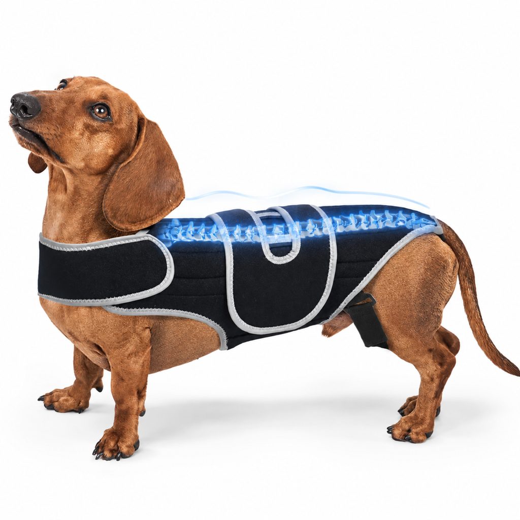 SpineGuard Dog Back Support Vest for Dachshunds & Corgis