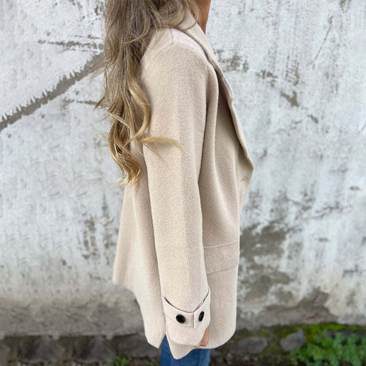 Women's Elegant Long-Sleeve Winter Coat