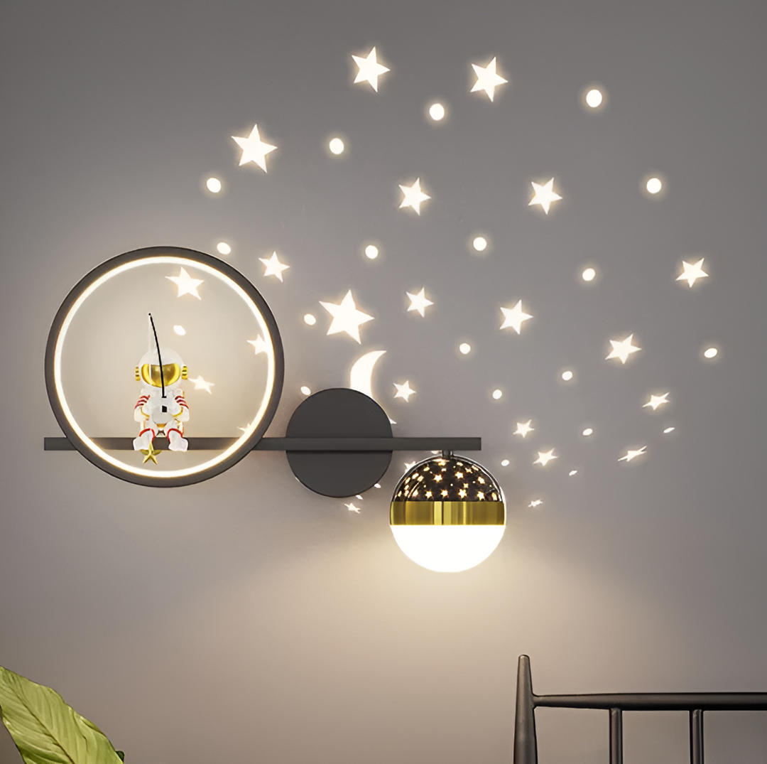StarGlow | LED Wall Lamp – Constellation Projection for Kids