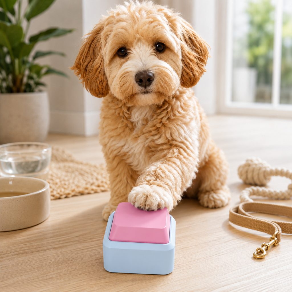 PawTalk Recordable Pet Communication Button for Dogs & Cats