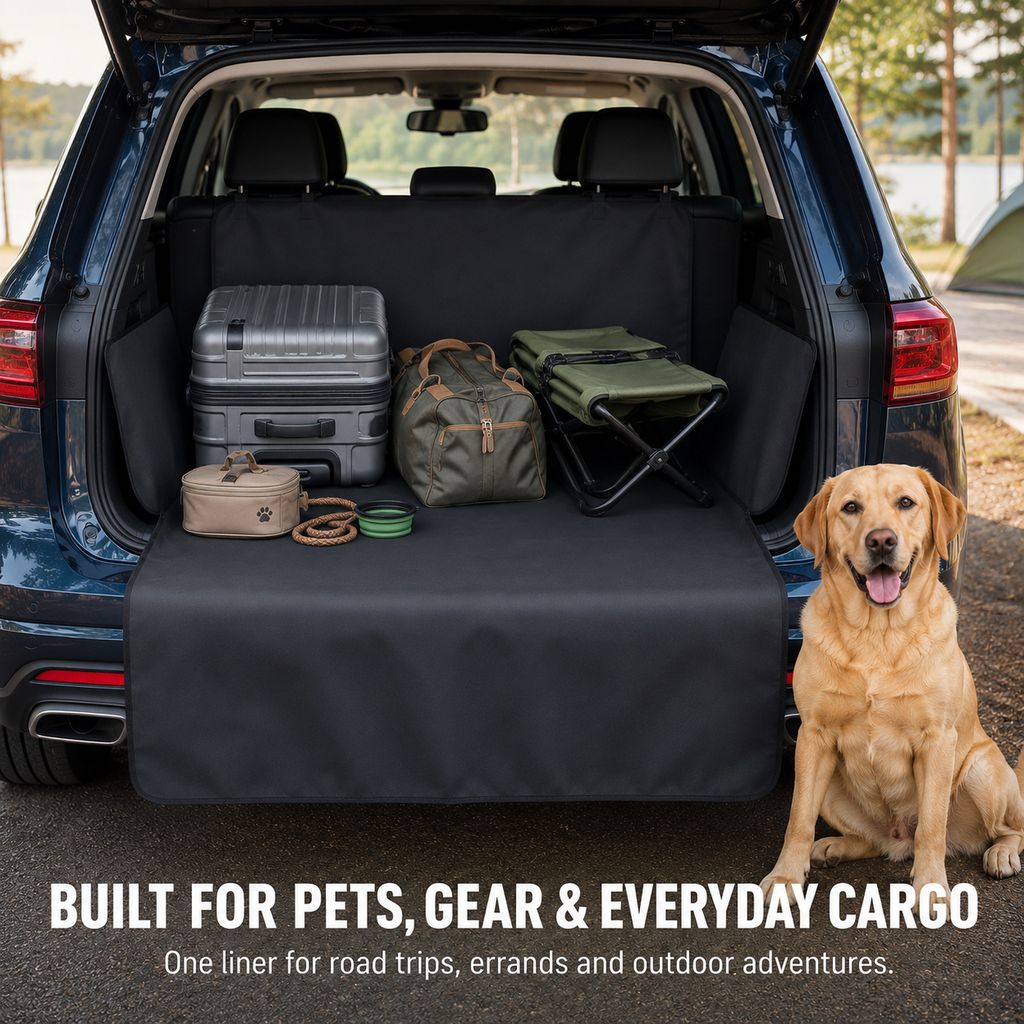 SUV Cargo Liner for Dogs | Mud, Hair & Bumper Protection