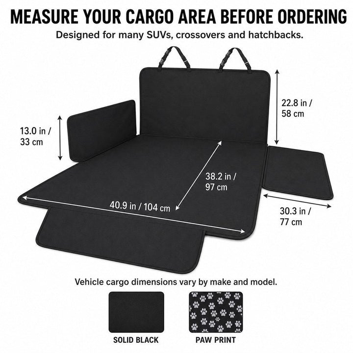 SUV Cargo Liner for Dogs | Mud, Hair & Bumper Protection