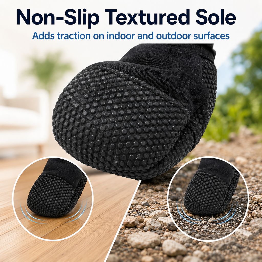 Dog Paw Recovery Boot for Home Rest & Walks | Anti-Lick Protective Cover for Injured Paws
