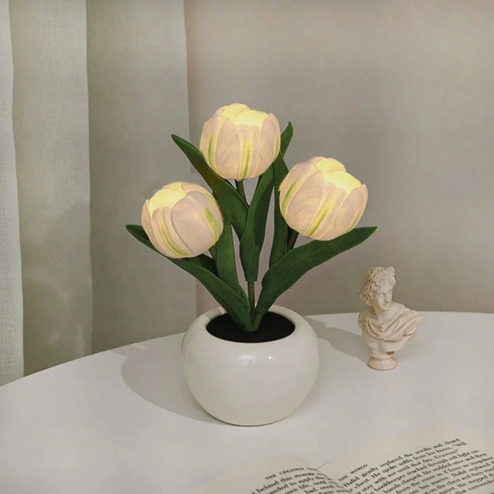 Tulip Night Light | Realistic Tulip Design, Durable Material