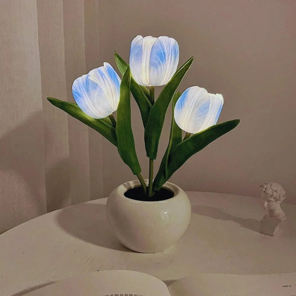 Tulip Night Light | Realistic Tulip Design, Durable Material