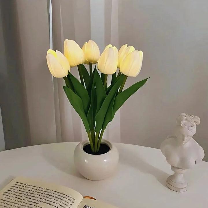 Tulip Night Light | Realistic Tulip Design, Durable Material