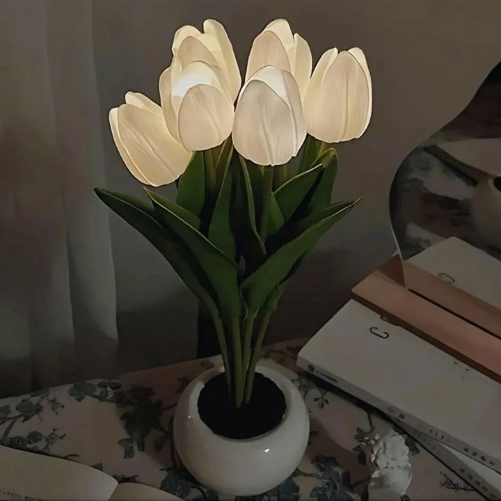 Tulip Night Light | Realistic Tulip Design, Durable Material