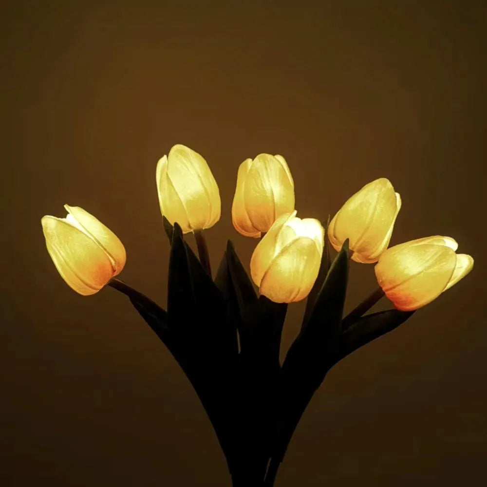 Tulip Night Light | Realistic Tulip Design, Durable Material