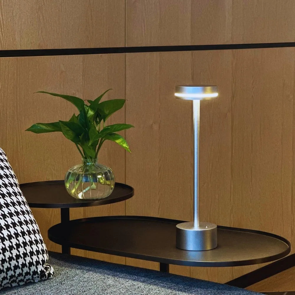 Cosmic Elegance Lamp | Cordless Convenience, Extended Battery Life