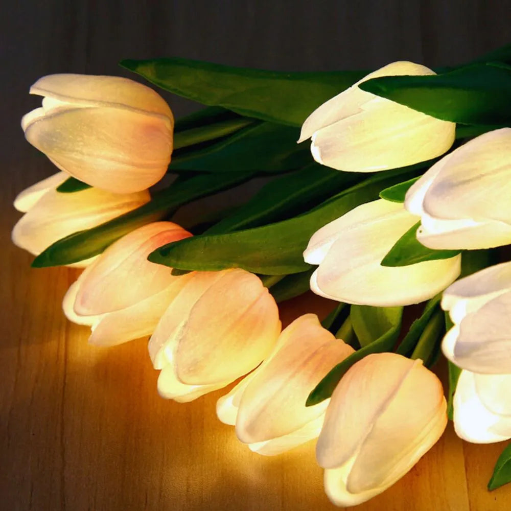 Tulip Night Light | Realistic Tulip Design, Durable Material