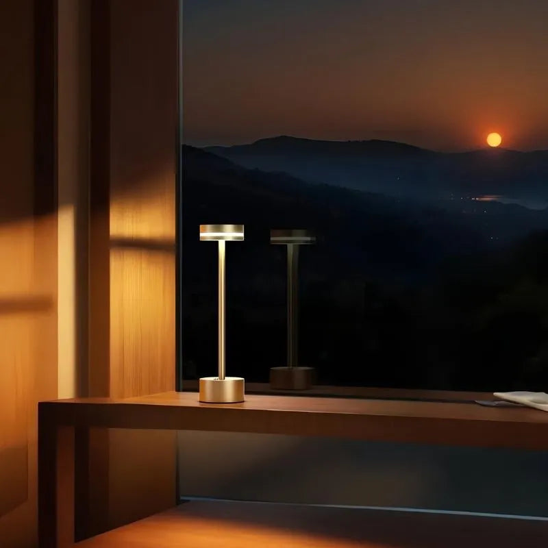 Cosmic Elegance Lamp | Cordless Convenience, Extended Battery Life