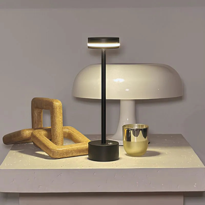 Cosmic Elegance Lamp | Cordless Convenience, Extended Battery Life