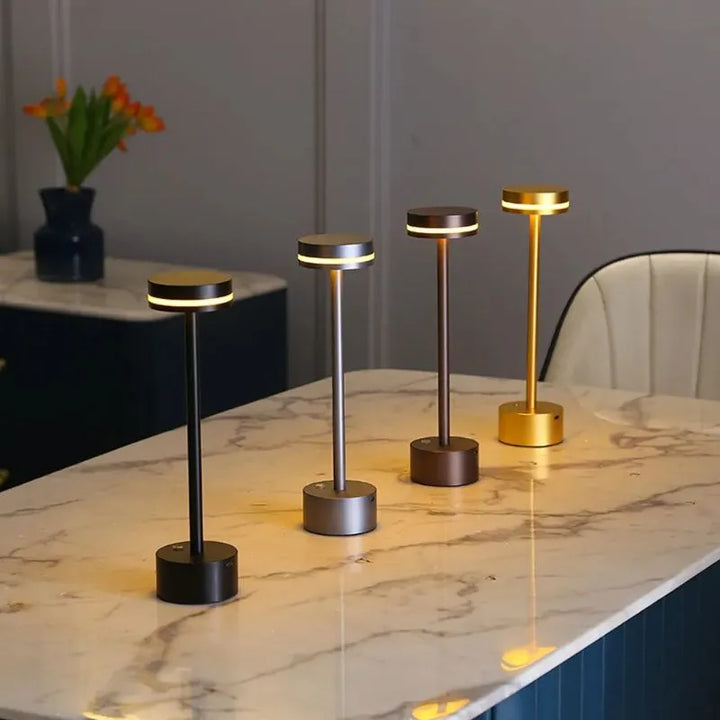 Cosmic Elegance Lamp | Cordless Convenience, Extended Battery Life