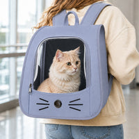 Blue Cat Print
