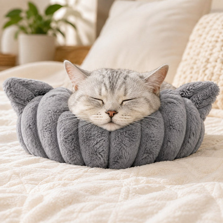 Cozy U-Shaped Pet Neck Pillow for Cats & Small Dogs