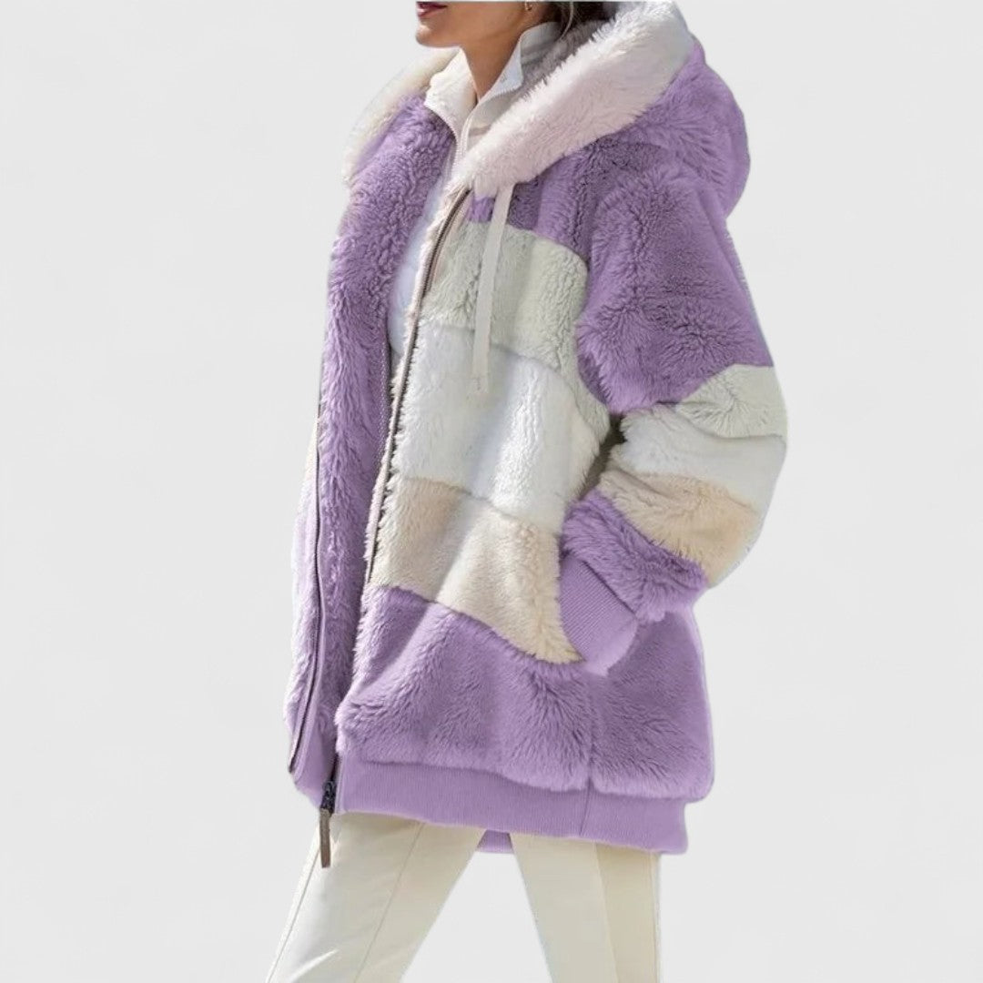 Women's Hooded Ribbed Cardigan, image 14