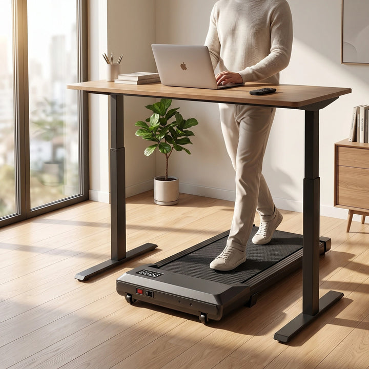 Walking Pad with LED Display and Remote Control