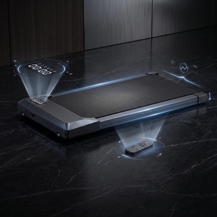 Walking Pad with LED Display and Remote Control