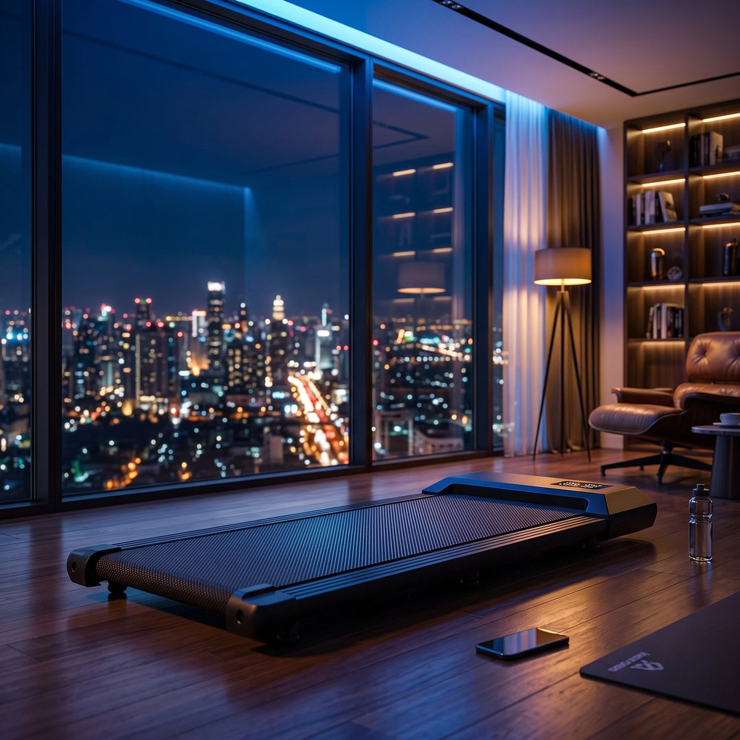 Walking Treadmill with LED Display and Bluetooth Speaker