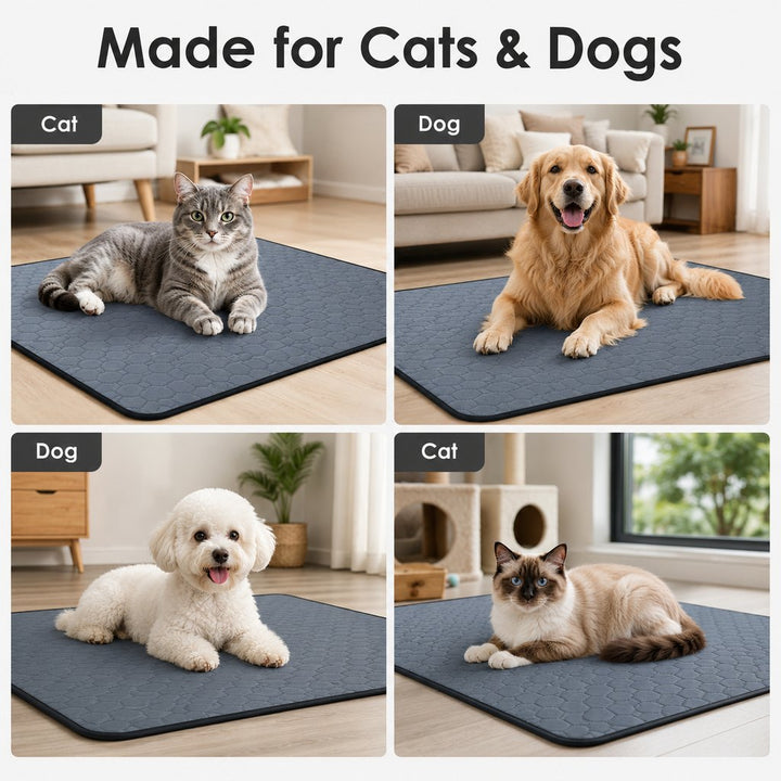 Reusable Washable Pet Pee Pad for Cats & Dogs