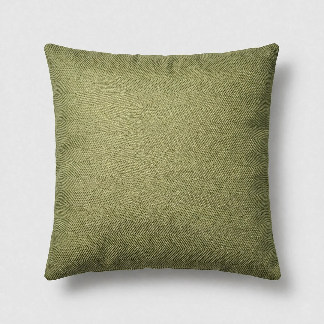 Water Resistant Chenille Sofa Cover with Non Slip Backing and Herringbone Pattern