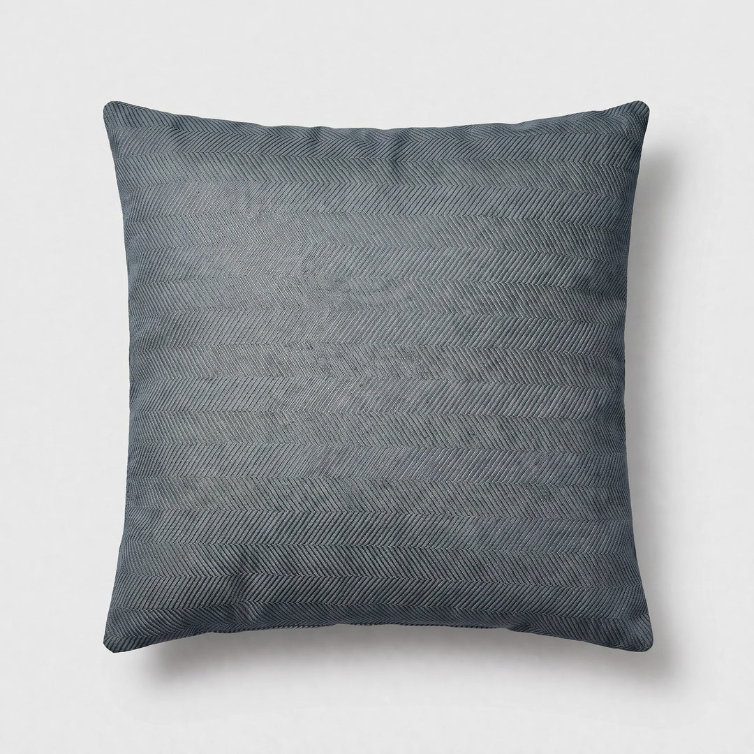 Water Resistant Chenille Sofa Cover with Non Slip Backing and Herringbone Pattern