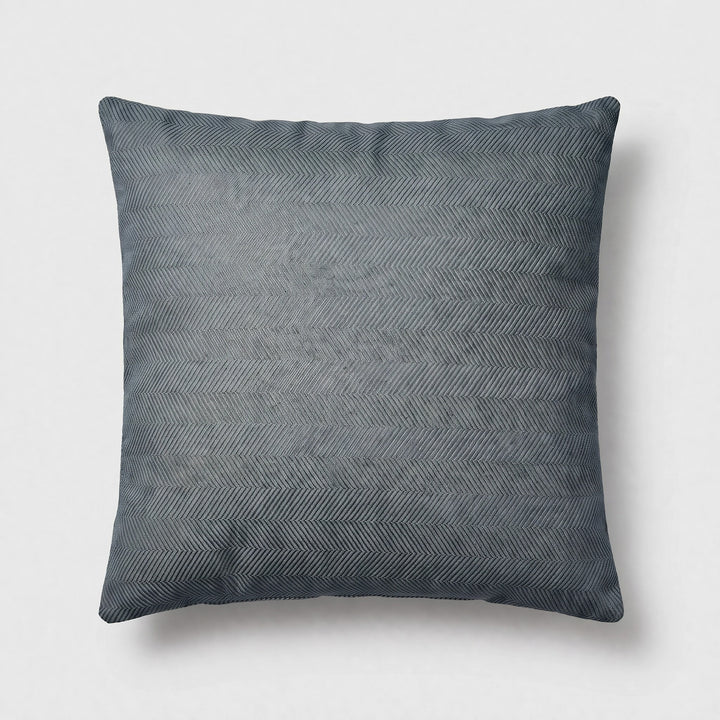Water Resistant Chenille Sofa Cover with Non Slip Backing and Herringbone Pattern