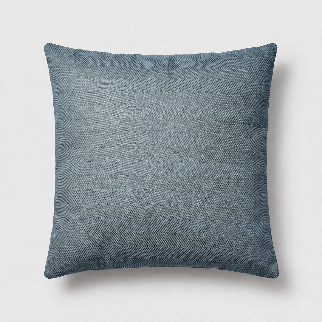 Water Resistant Chenille Sofa Cover with Non Slip Backing and Herringbone Pattern