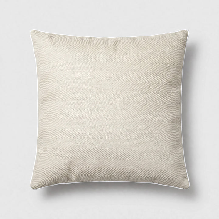 Water Resistant Chenille Sofa Cover with Non Slip Backing and Herringbone Pattern