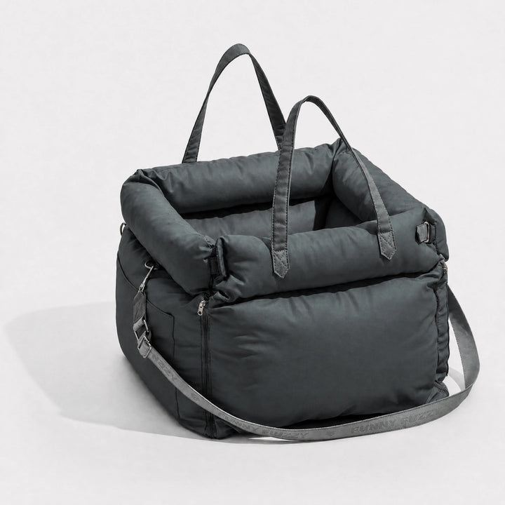 Waterproof Dog Car Seat with LATCH System and Expandable Front Panel