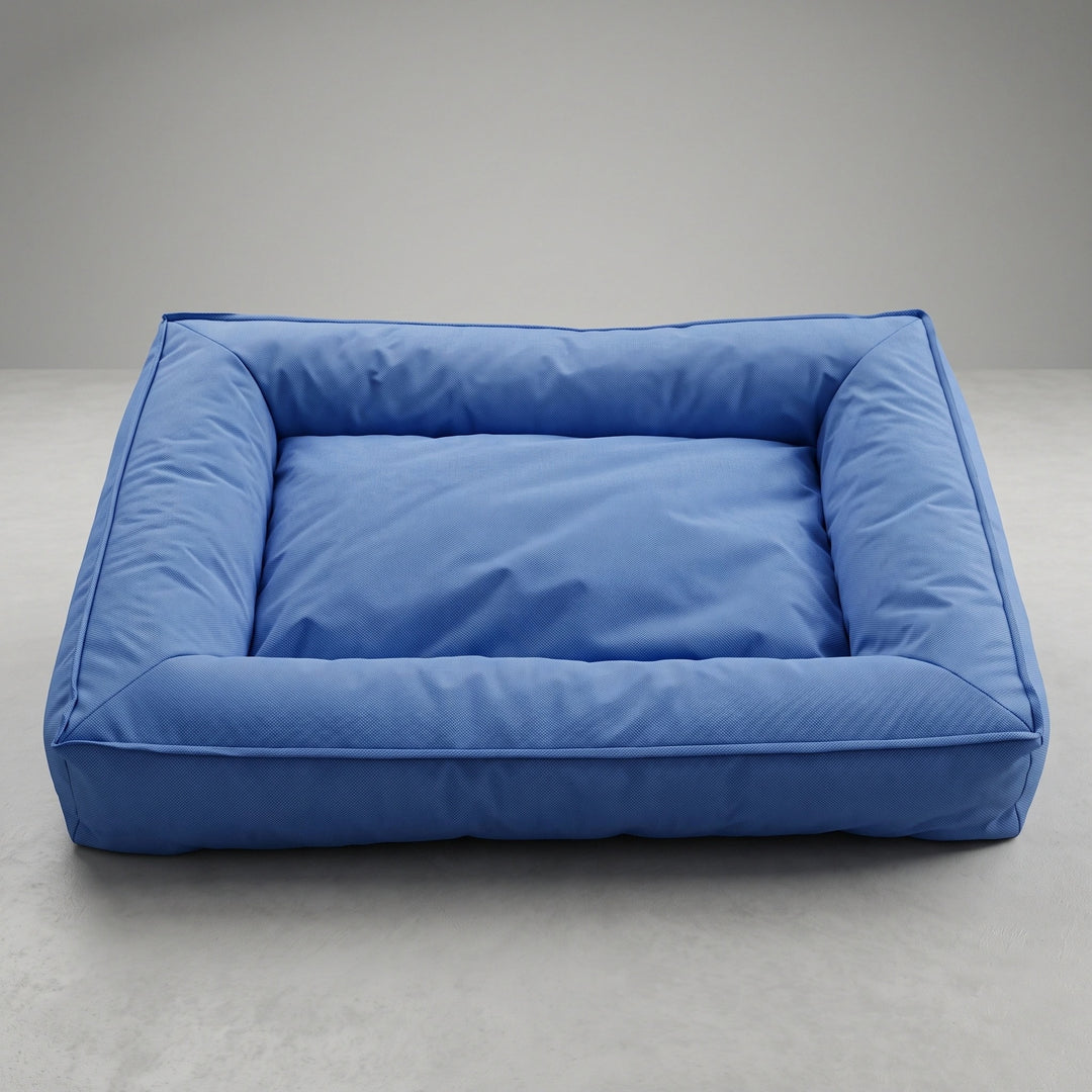 Waterproof Orthopedic Large Dog Bed with Raised Surround Support and Washable Cover