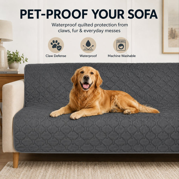 Waterproof Pet Sofa Protector Cover for Dogs & Cats